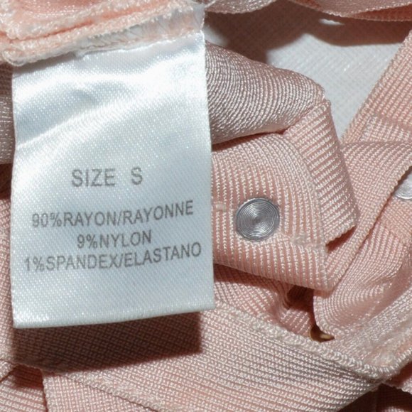 House of CB Pink and White Midi Skirt - Picture 11 of 13